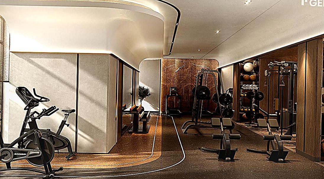 Phòng gym nội khu TT Genesis